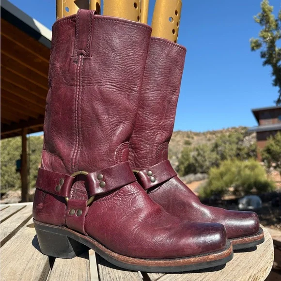 Frye 12R Harness Boots - Picture 3 of 14